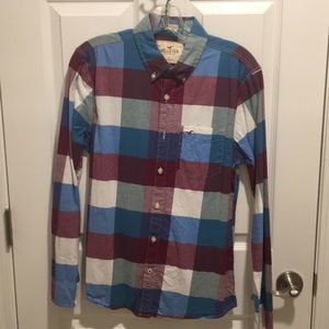 Hollister Mens Button Down Shirt S